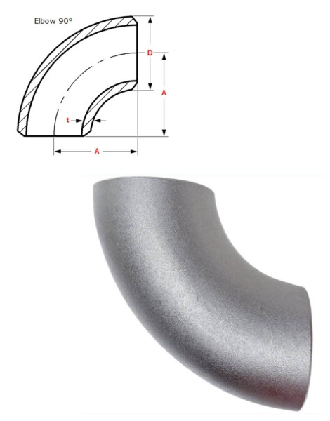 90 Degree Elbow Buttweld Fittings