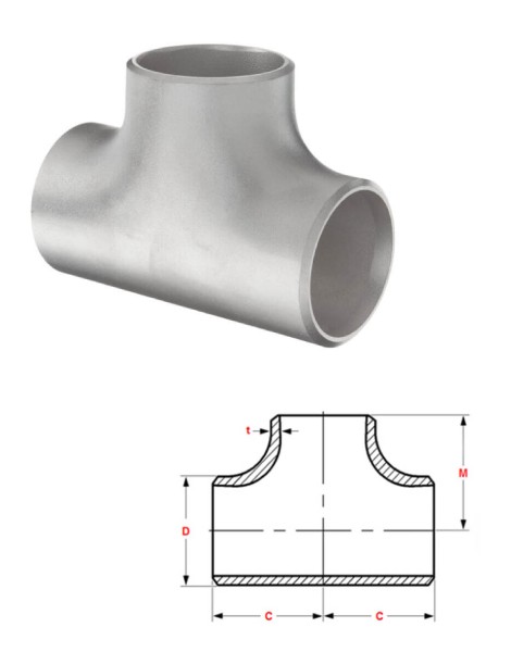 Equal Tee Buttweld Fittings